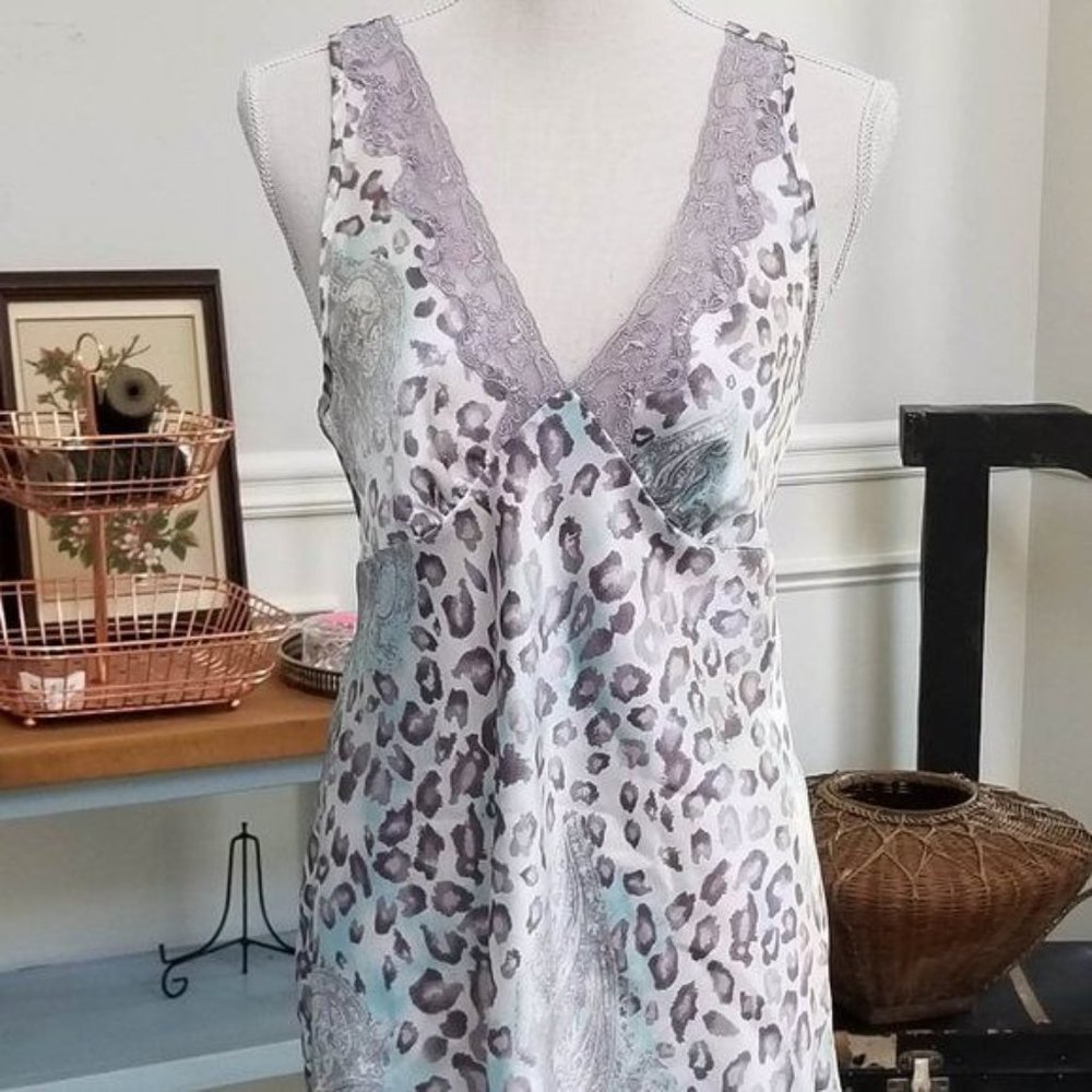Jones New York Chemise Muted Tones Size Small